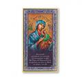  O.L. OF PERPETUAL HELP PLAQUE - SPANISH 